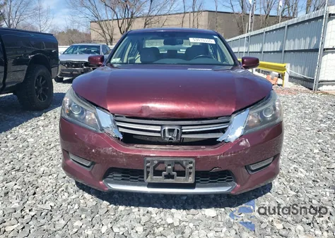 2013 Honda Accord Exl из США, поврежденный, VIN 1HGCR2F81DA000103